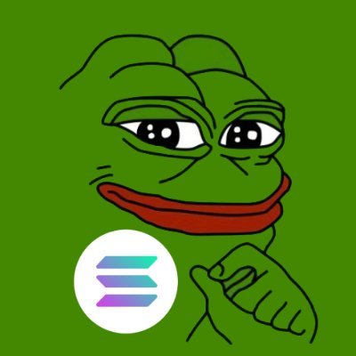Pepe on Solana Community 🐸 Token Address: B5WTLaRwaUQpKk7ir1wniNB6m5o8GgMrimhKMYan2R6B