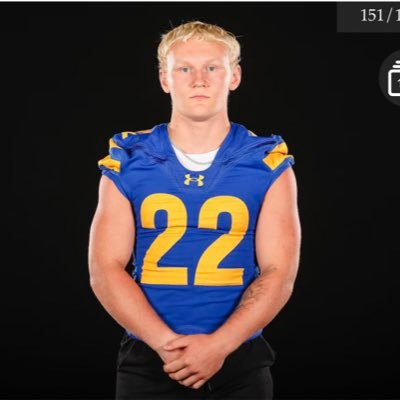 5’8 190 l RB/MLB l Shamokin Area HS l 2027 l 4.68 40 l 4.23 weighted l 465 squat l 295 bench l 1x first team all state, 1x honorable mention l