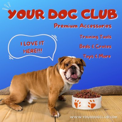 yourdogclub's profile picture. The ultimate destination for dog lovers! Dive into our delightful collection of treats, toys, and accessories that will make your pup's tail wag with joy!