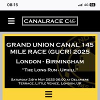 Grand Union Canal 145 mile Race (GUCR) (@gucr145) 's Twitter Profile