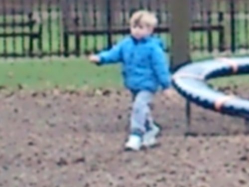 3 year old apple of his dads eye