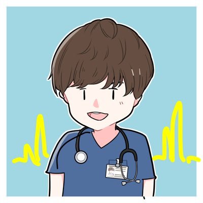 nurse___man's profile picture. 心電図好きの看護師。心電図検定バッチをコンプリートすることが目標