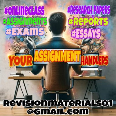 I'm an Academic Tutor and Writer, offering help with Online Class Coursework, Assignments and Proctored Exams DM Open 24/7 Whatsapp :- https://t.co/U8mcQxYbfh
