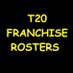 T20 Franchise Rosters (Men) (@t20tracker) Twitter profile photo T20 Franchise Rosters (Men) (@t20tracker) Twitter profile photo