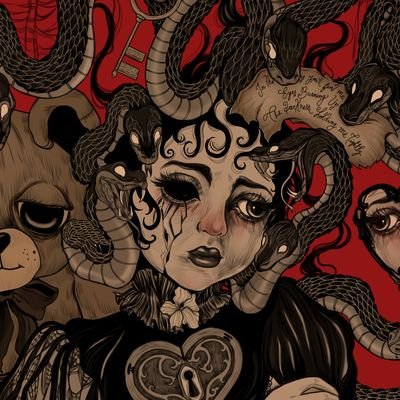 dark artist 🕸 spooky at heart 🖤 commissions are open 💌 cultofteddy.contact@gmail.com