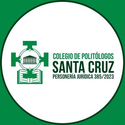 PolitologosSCZ's profile picture. Bienvenido(a) al perfil institucional del Colegio Departamental de Politólogos Santa Cruz