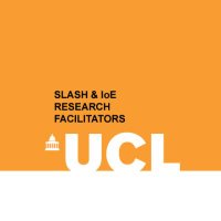 UCL AH, IOE, Laws and SHS Research Facilitators (@ucl_slashioe_rf) 's Twitter Profile