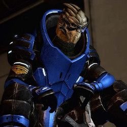 Retired C-Sec Agent (Failed), Expert in Reapers and calibrations, formerly known as the Omega Archangel Avenger. Some women find my scars attractive