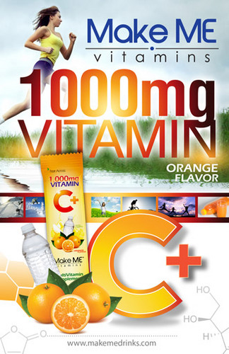 Feel the Power of Vitamin C with Make ME Vitamin Drinks. http://t.co/Fuhu68qG