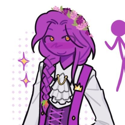hyacinthmenace's profile picture. ⌦ 🎸🍁🪻 multifandom , 18yo  EST ; #1 purple avm fan , purgreensec ceo,, im not a twt user please mind my tumblr sensibilities ↲