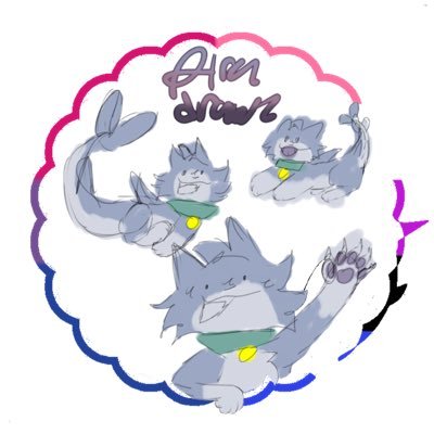 Alfa_Drawzz's profile picture. Creator of ArmyDebt and IMaf
16 !! Oct 3 
MULTIFANDOM AND MULTISHIPPER
SYSTEM
Bi+Poly+Genderfluid 
He/They/It
I ramble and draw !!
English (i use ggl translate)