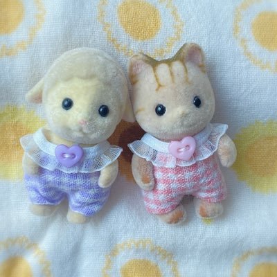 4歳息子と一緒にシルバニア、たまごっちにハマっている大人です。🔰 無言フォロー失礼します。 動物やミニチュアかわいいものが好きです( ¨̮ )🤍はむちゃん、飼ってます🐹