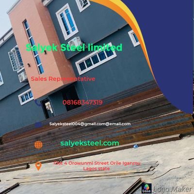 SALYEK STEEL LIMITED, is a merchant dealer in iron and Steel use in building and construction purposes for structural projects. https://t.co/ylMnD7xsK3
08168347