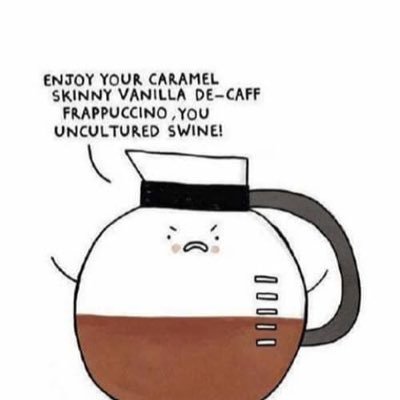 bittrcoffee's profile picture. I’m just wondering what y’all are talking about