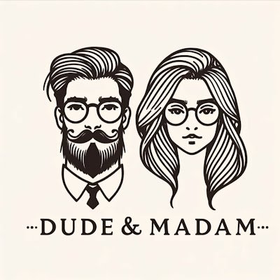 dude_and_madam's profile picture. We Are one Dude and one Madam with one simple yet powerful idea: to unleash our creativity using retro and futuristic AI designs and share them with the world!