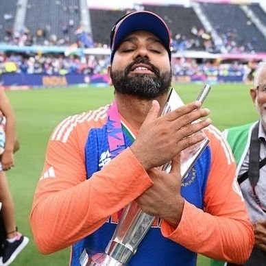 Devotee of Indian captain Rohit Sharma... Rohit is everything