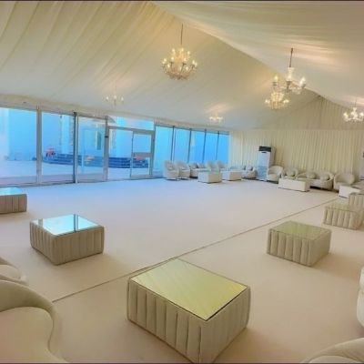 المتقدم للحفلات و الخيام الملكية ( خيم عزاء، أعراس، حفلات ) كراسي جميع الأنواع، سجاد، مكيفات، وكل ما يلزم تنظيم المناسبات..
للتواصل 55512253 - 70505353