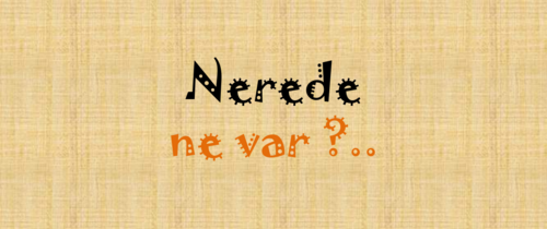 Kültür, Sanat,Sinema,Sosyal Yaşam,Moda , Şehir de ne var ne yok artık burada İLETİŞİM : neredenevar1@gmail.com