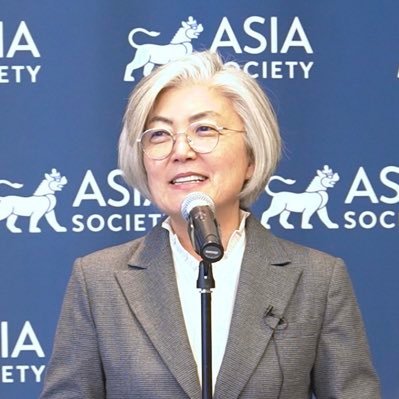 Dr. Kyung-wha Kang. President and CEO of @AsiaSociety. Former Foreign Minister of South Korea, UN official, and lifelong diplomat.