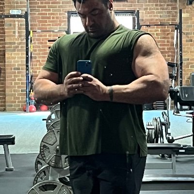 Bodybuilder obsessed with muscle growth and trying to be the biggest alive no matter the cost