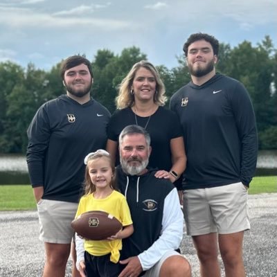 Husband to Kristi, Father to Hudson ,Hayden, & Hailey Grace, Coach to many, Sinner saved by Grace....... Dillon High School Football