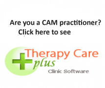 TherapyCarePlus is a comprehensive suite of web-based practice management tool tailored specifically for needs of CAM practitioners.