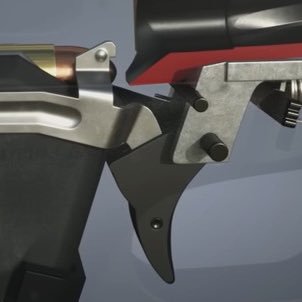 Inventor of the Chuckle Button forced reset trigger for handguns.