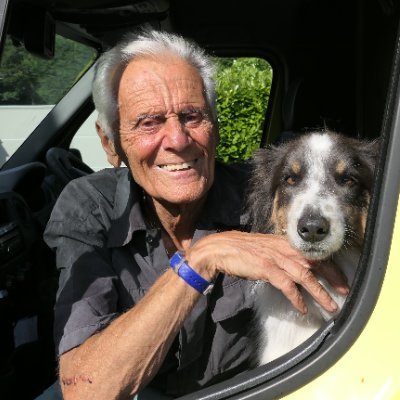 amboforukraine's profile picture. Veteran Humanitarian - John Shackleton, MBE, an 85-year-old veteran humanitarian with 30 years experience of delivering ambulances to conflict zones