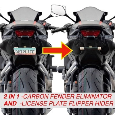 Fender eliminator AND license plate flipper in one!
More info at 👉👉 https://t.co/9ZronnBe42 👈👈