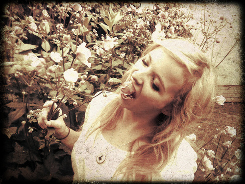 Coffee, cigarettes, voyerism, music, daydreaming, wandering about, adventures, literature, libraries, words, typewriters, film, theatre, art.