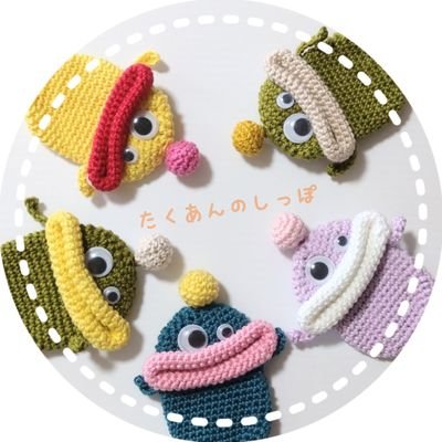 takuan_shippo's profile picture. 趣味は、洋裁、小物作り、アクセサリー作り等…私の思う“かわいい”を形にして１人ﾆﾝﾏﾘ楽しんでいます。

２０２０年・夏〜　レース編み始めました。楽しい♪