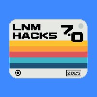 LNMHacks 7.0 (@lnmhacks) 's Twitter Profile