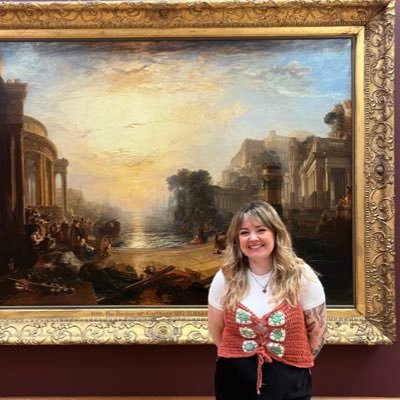 Assistant Curator of British Romantic art. The internet’s Napoleonic Girlfriend
