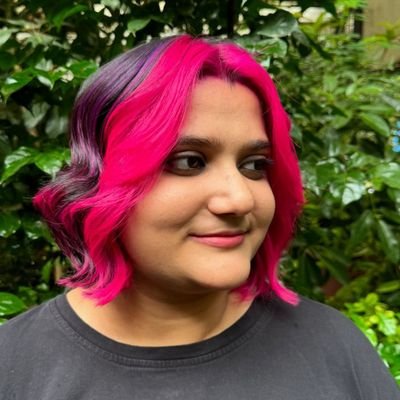 aish_java's profile picture. (she/her) 
storyteller, podcast producer, book editor | intersectional feminist | heading operations & creative projects at @boundindia