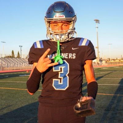 Pacifica High School, CA/ CO ‘25/ WR,K,KOS,P/ GPA: 3.0/ 5’10, 185/ NCAA ID: 2312178661