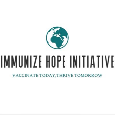 Immunizehope's profile picture. Immunize Hope Initiative improves women's and children's health through vaccination, cervical cancer prevention, and reducing maternal mortality