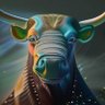 rogue_bull_001's profile picture. Crypto bro