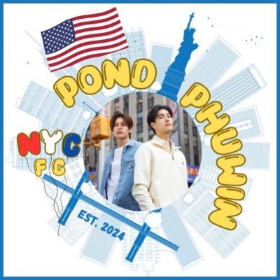 PondPhuwinNYC's profile picture. NYC FANBASE OF @ppnaravit — @phuwintang🗽