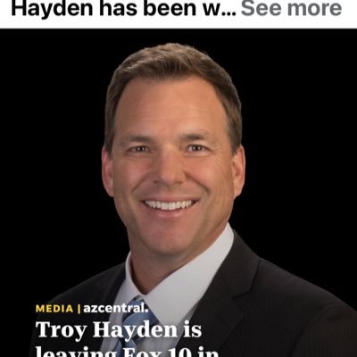 News Anchor/Reporter in AZ since 1994. Husband, dad, hiker, scuba diver. No bad days.