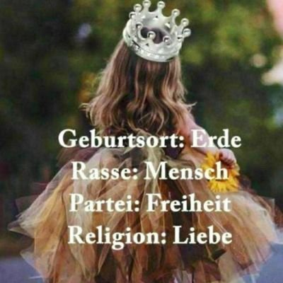 Glaube an Wunder, Liebe und Glück 🌱❣️🍀 Schaue nach vorne und nicht zurück🕊 Tu was du willst und stehe dazu, denn dein Leben lebst nur du‼️