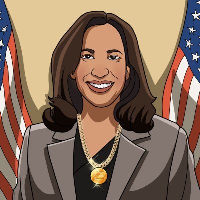 KamaHarrisSol's profile picture. $HARRIS is a memecoin leveraging Kamala Harris's popularity and potential to become the first female U.S. president, backed by media support.