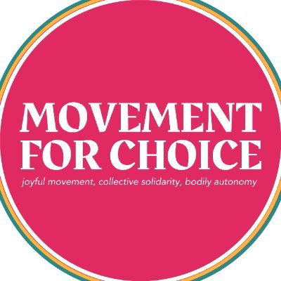 Movement for Choice is a 501(c)(3) nonprofit that offers donation-based events, fitness classes, and education, to support Reproductive Justice for ALL.