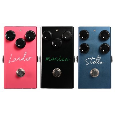 エフェクターブランド Virtues official
OD「monica」、Fuzz「Lander」、DS「Stella」、お取扱店舗様にて販売中!
#virtues #monica #Lander #Stella