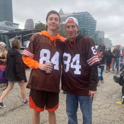 I love football and I’m a huge Browns fan. GO BROWNS