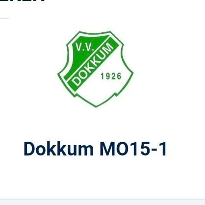 Het officieuze account van VV Dokkum MO-15 met wedstrijdverslagen, livescore en input van ouders, begeleiding en spelers.