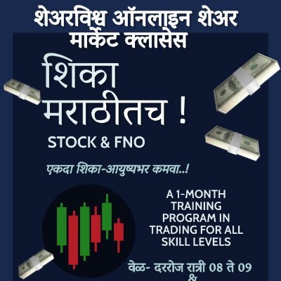 views are personal...
contact for stock market training @ +91 9421549489