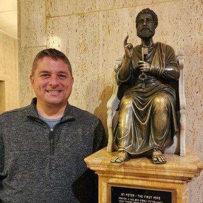 Catholic school principal with over 20 years in Catholic education and ministry. Most importantly, I'm blessed as a husband and father to 5 wonderful children.
