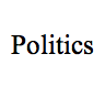 my read-only politics account