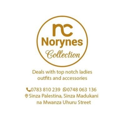 NorynesC's profile picture. LADIES CLOTHES, SHOES & HANDBAGS
📍DSM-SINZA PALESTINA & SINZA MADUKANI
📍MWANZA UHURU RD
💥NO REFUND
💥Open 9am▶️10pm everydy
📞 0748 063136