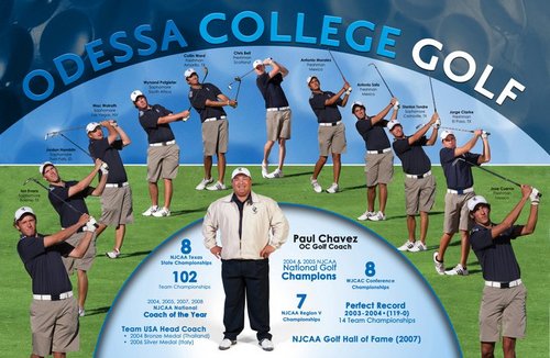 8 Nat'l Championships, 40+ All-Americans, 24 Pro Golfers, '04/'05 Nat'l Champs, Ranked #1 in #NJCAA poll 50+ times